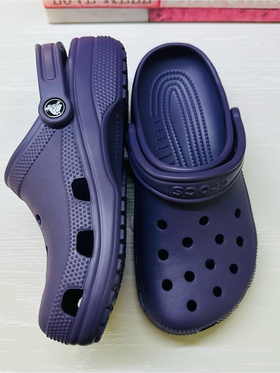 CROCS Shoes - CROCS Women Classic Clog Sandals in Deep Purple